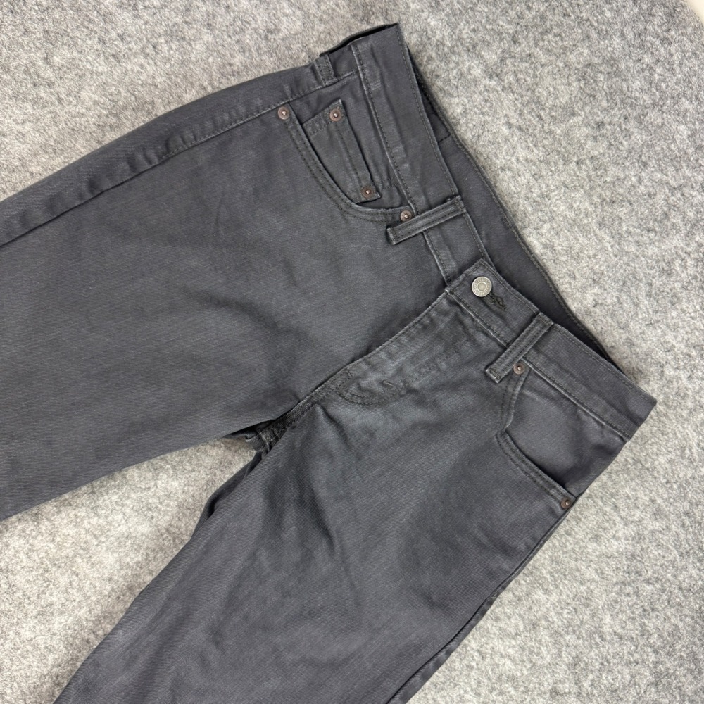 Levis‎ 511 Slim Fit Jeans Mens 30x32 Black Stretch Denim 045111651